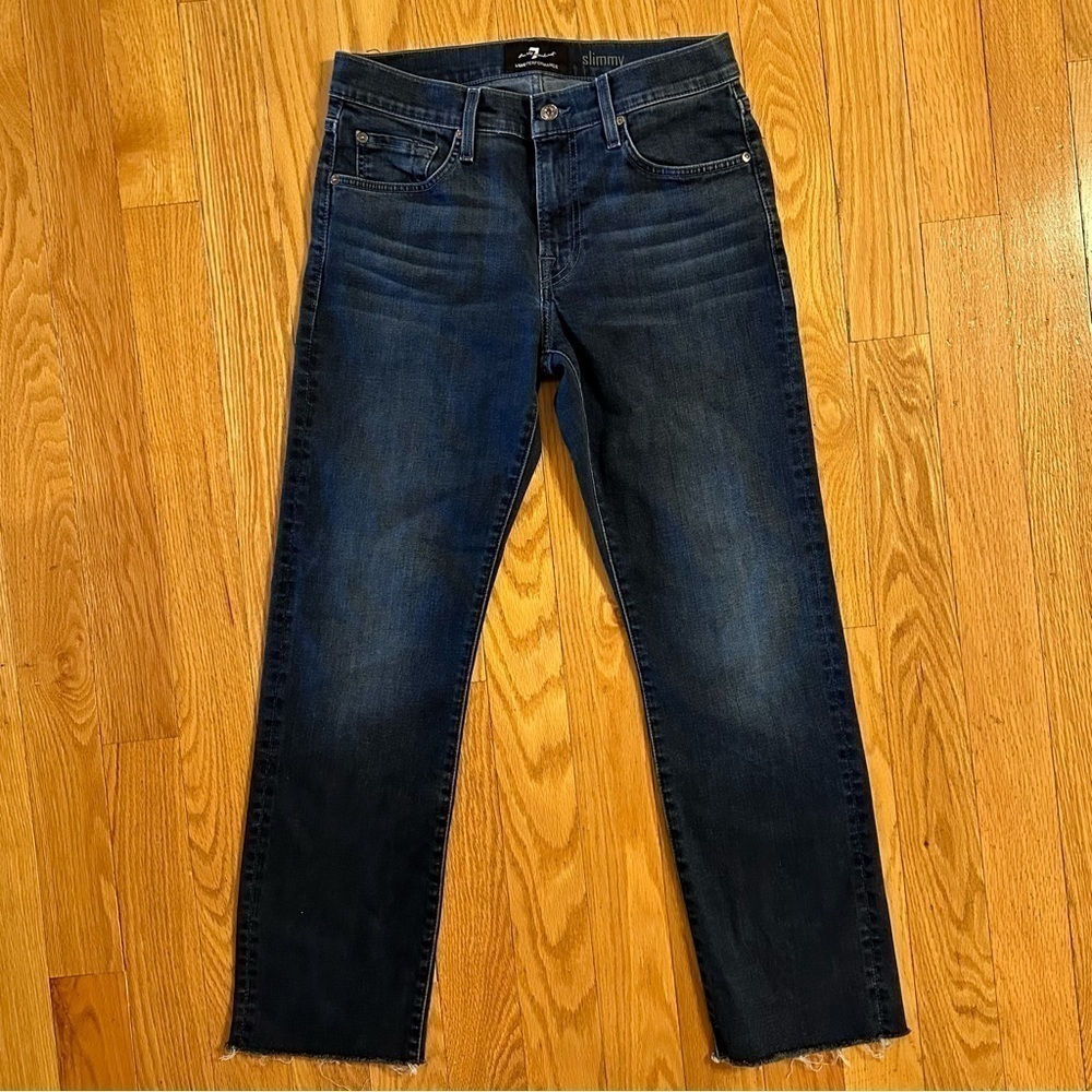 7 For All Mankind jeans Luxe Performance Slimmy Mens sz 31